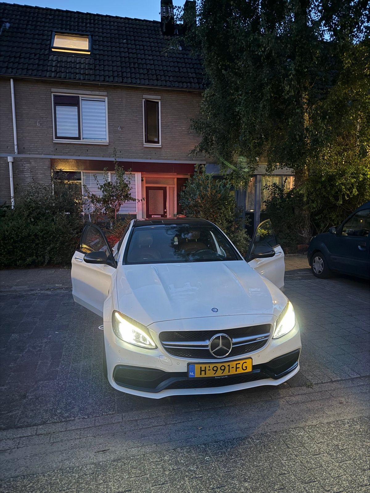 Mercedes-Benz C-Klasse C63 AMG 510pk AMG Speedshift 2016 Wit, Automaat, Achterwielaandrijving, 8 cilinders, 510 pk