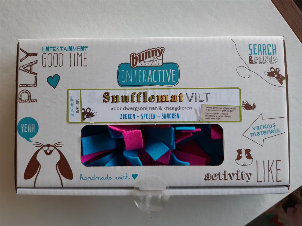 Bunny Interactive snuffelmat/ snufflemat vilt, Dieren en Toebehoren, Ophalen of Verzenden, Nieuw, Overige typen