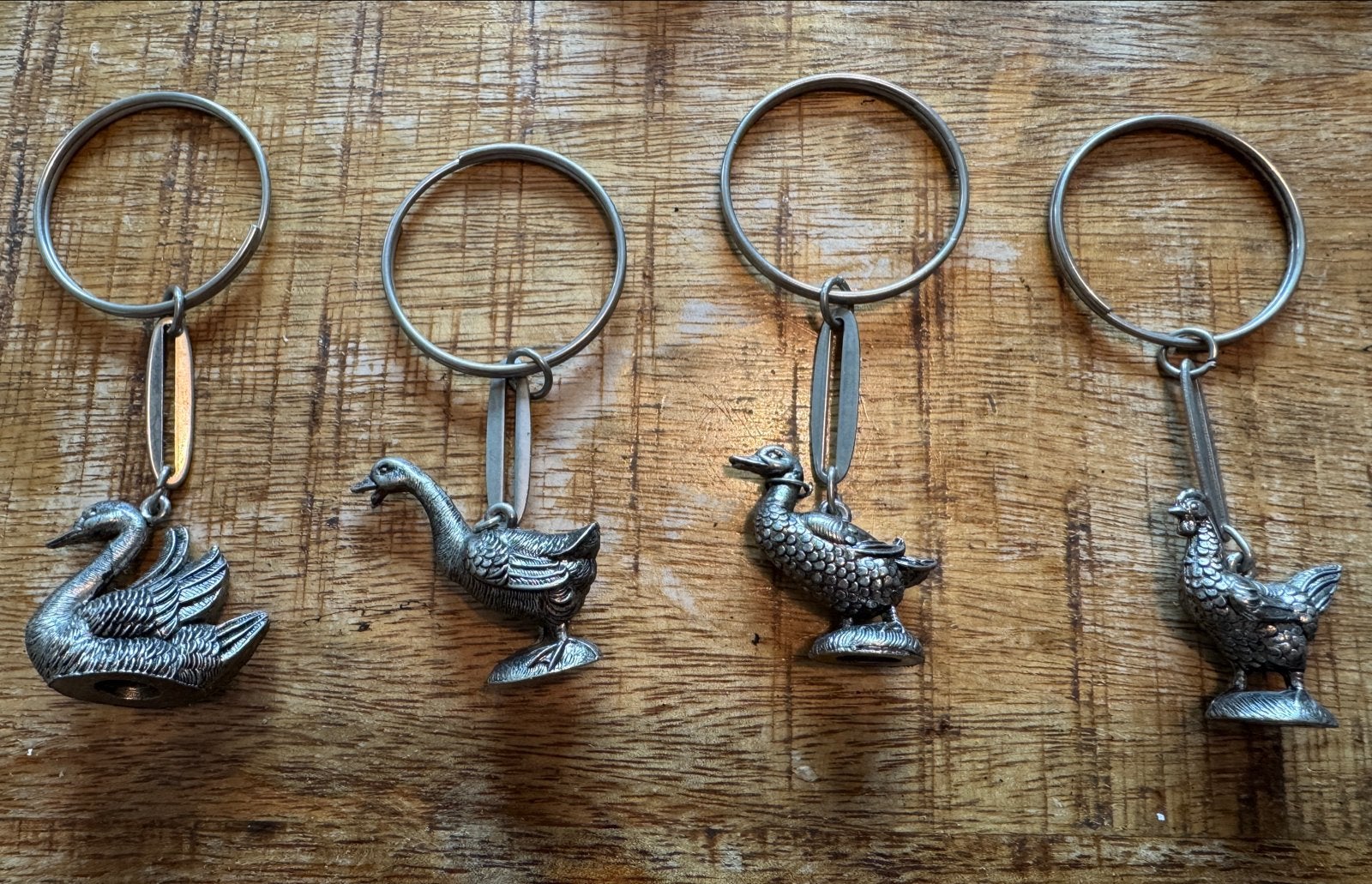 Vintage Sleutelhangers Jaren 60/70, Ophalen of Verzenden, Gebruikt, Dier of Natuur