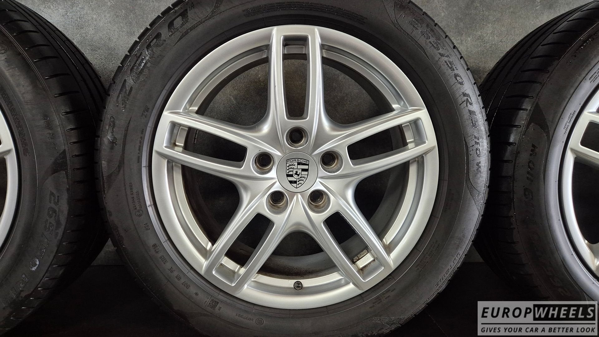 19 inch Porsche Cayenne 92A Zomerbanden Bridgestone 958, Auto-onderdelen, Banden en Velgen, 19 inch, Gebruikt, -, 265 mm