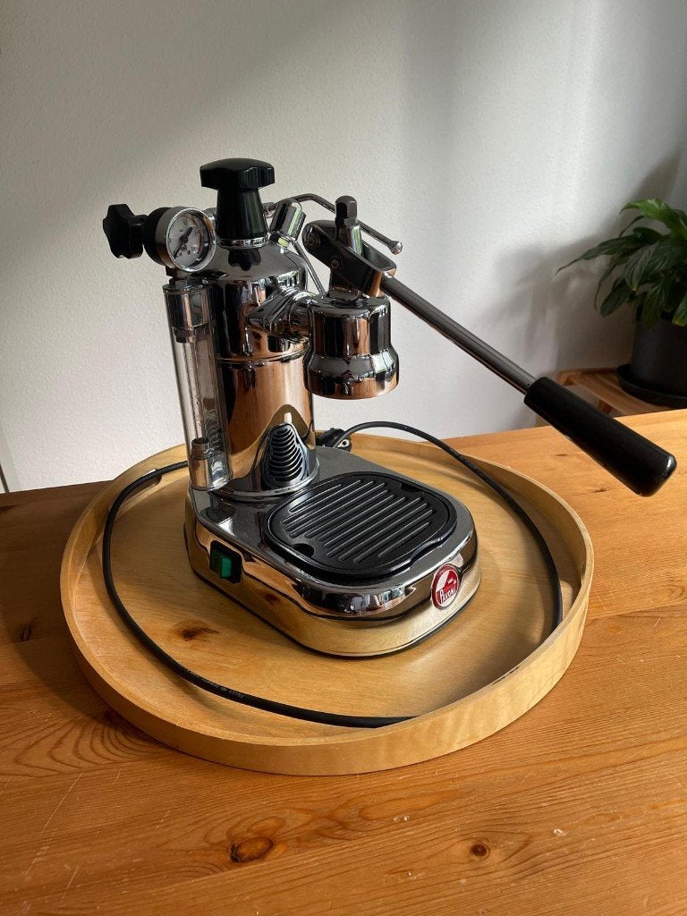 La Pavoni Professional Lusso, Gebruikt, Espresso apparaat, Gemalen koffie, 1 kopje