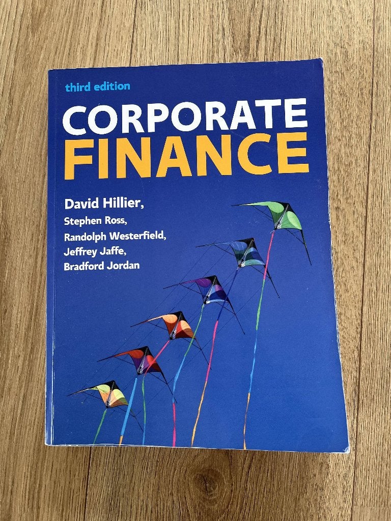 Corporate Finance (3rd Edition), Diverse auteurs, Ophalen of Verzenden, Alpha, WO