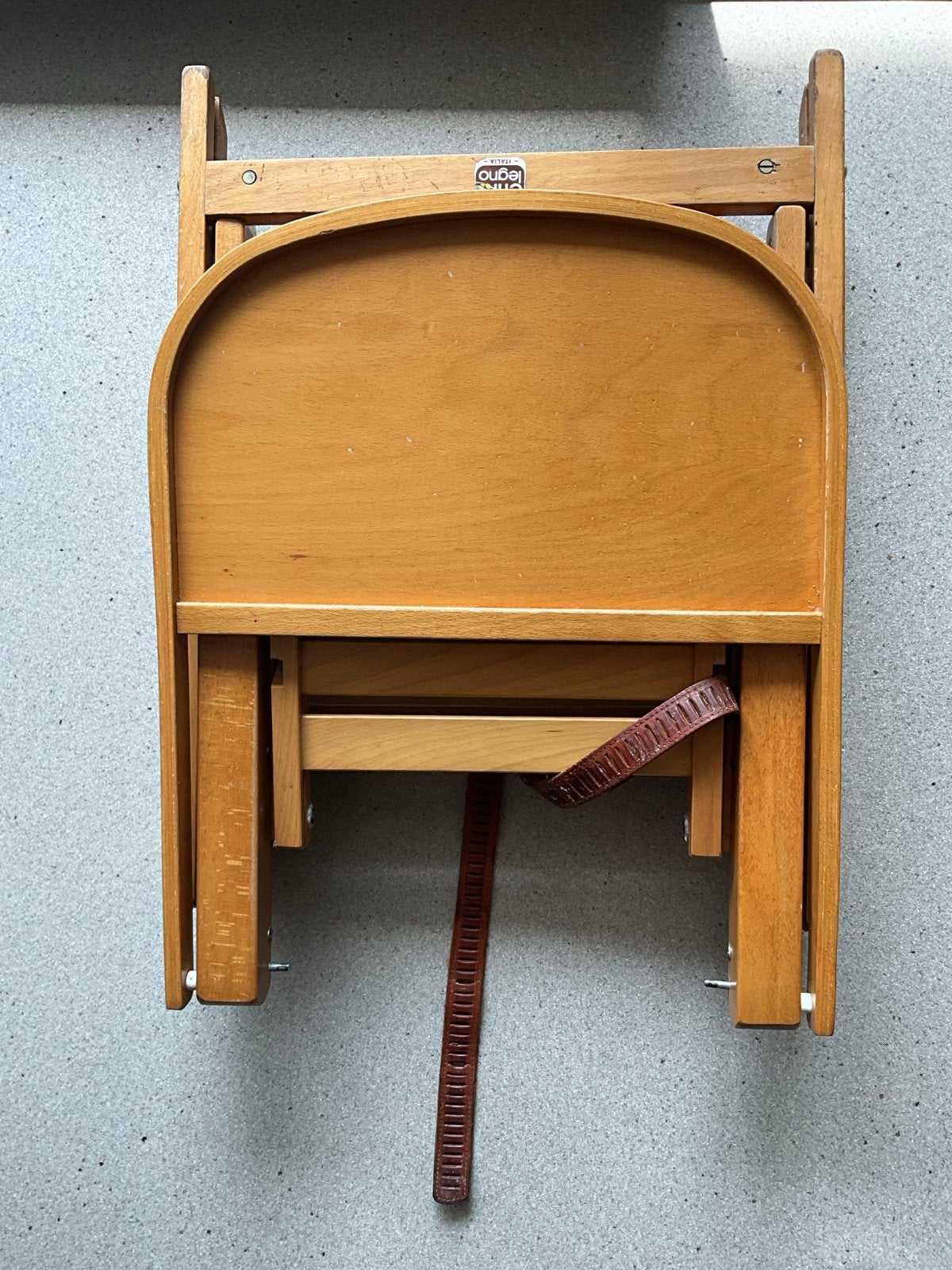 Opvouwbare Kinderstoel met Hoge/Lage Stand en Klaptafel, Ophalen, Gebruikt, Inklapstoel, Afneembaar eetblad
