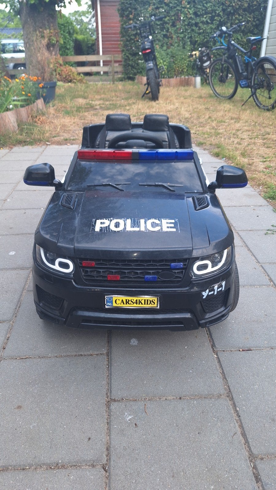 Elektrische politieauto voor kinderen - compleet en werkend, Ophalen