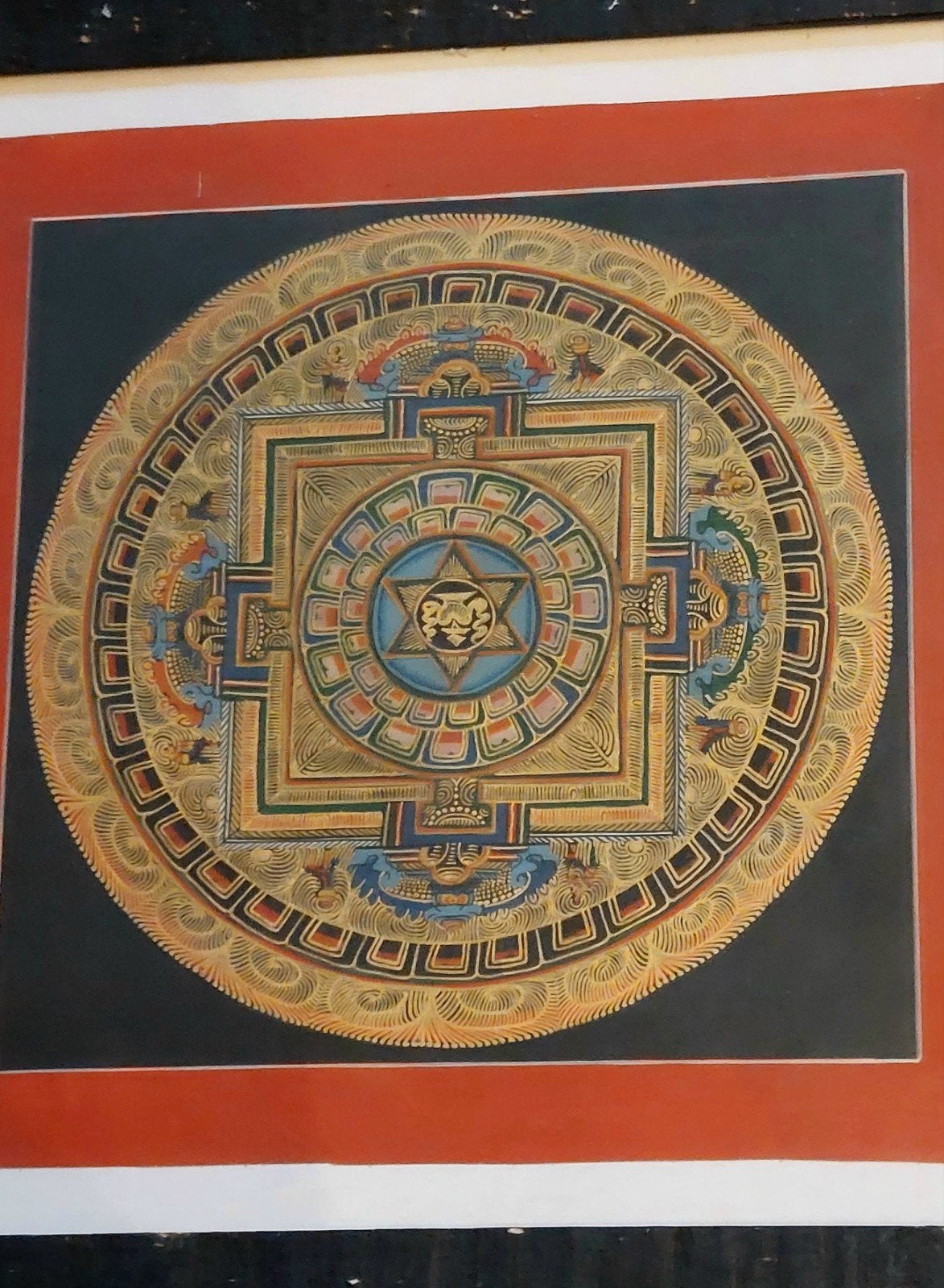 Tibetaans Thangka schilderij, Ophalen of Verzenden
