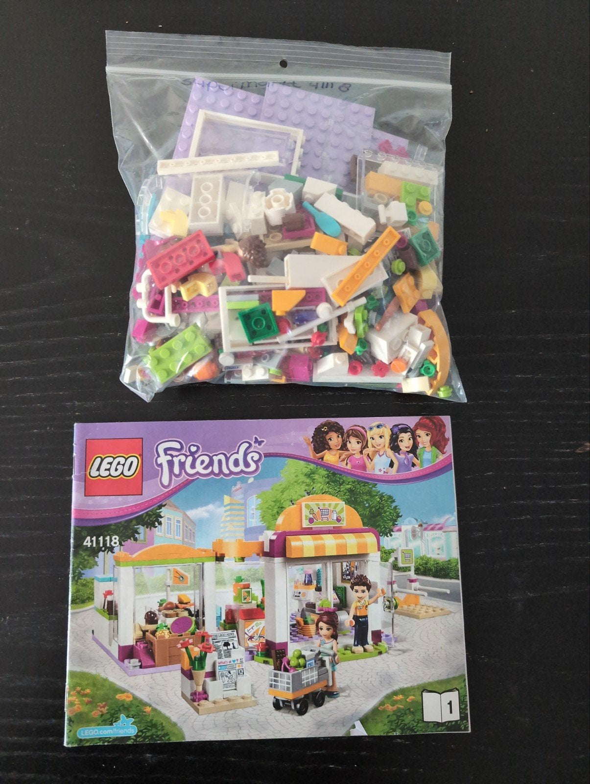 Lego Friends 41118 Supermarkt, Kinderen en Baby's, Gebruikt, Lego, Friends, Ophalen of Verzenden