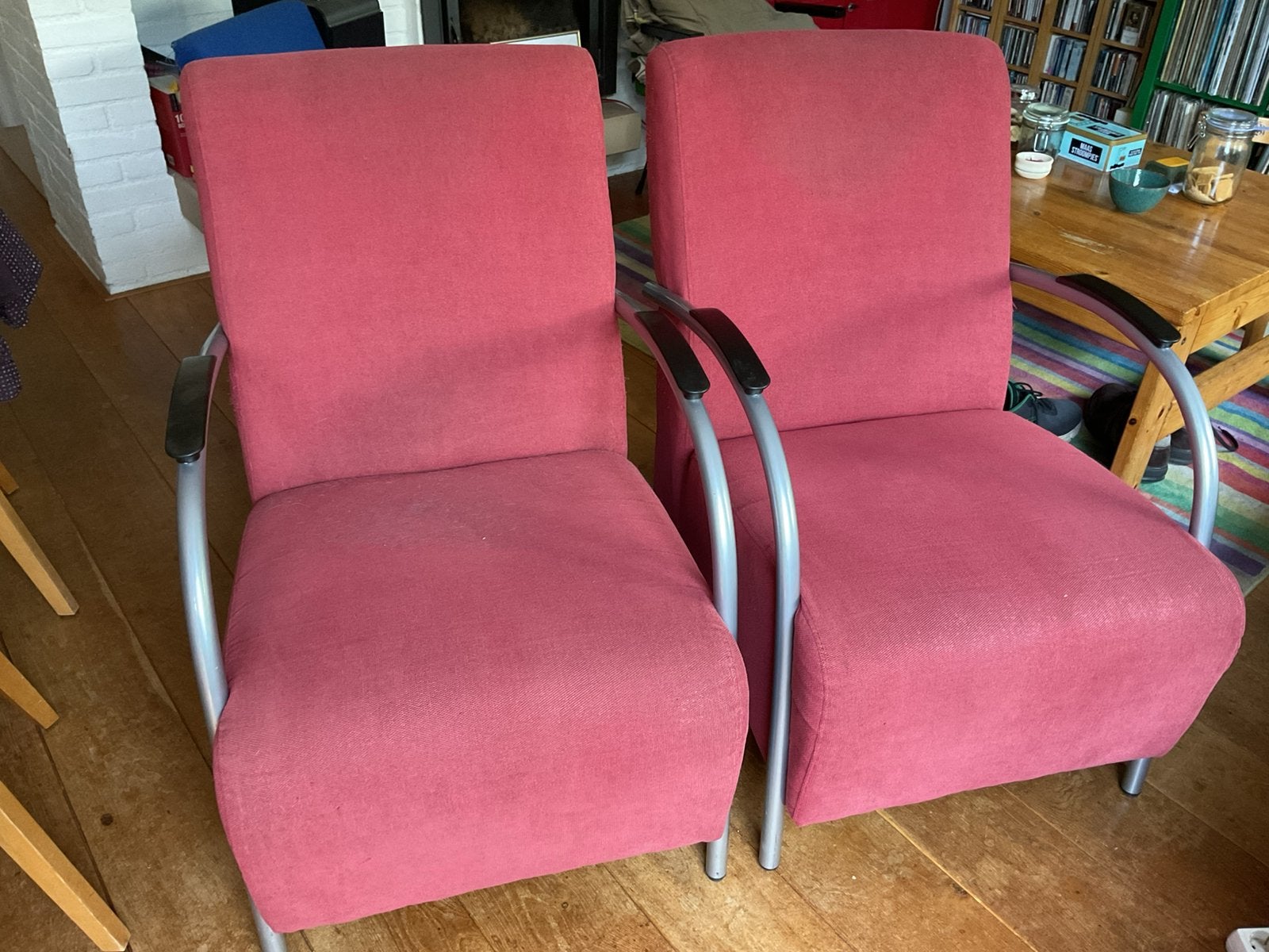 Fauteuil stoel, Ophalen, Gebruikt, 75 tot 100 cm, 50 tot 75 cm