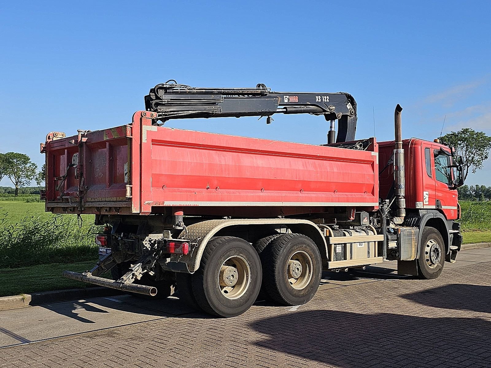 SCANIA P410 hiab xs122, Automaat, Stoelverwarming, Euro 6, Scania