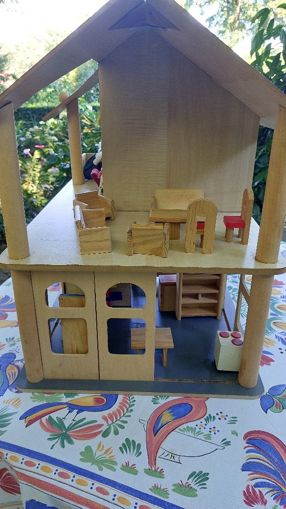 poppenhuis, Kinderen en Baby's, Speelgoed | Poppenhuizen, Ophalen of Verzenden, Gebruikt, Poppenhuis