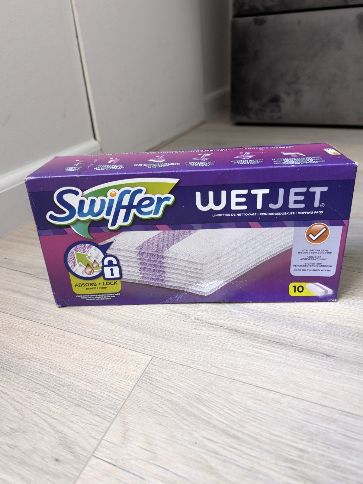 Swiffer WetJet Vochtig Reinigingsdoekjes - 10 stuks, Ophalen, Mop of Dweil