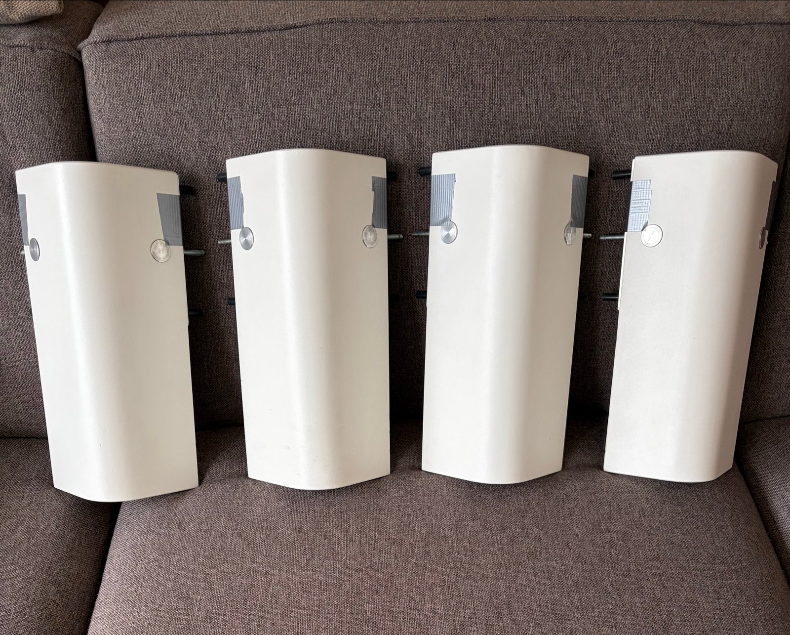 Auping Auronde bedpoten 34 cm, Huis en Inrichting, Gebruikt, Tweepersoons, Ophalen of Verzenden, Overige maten
