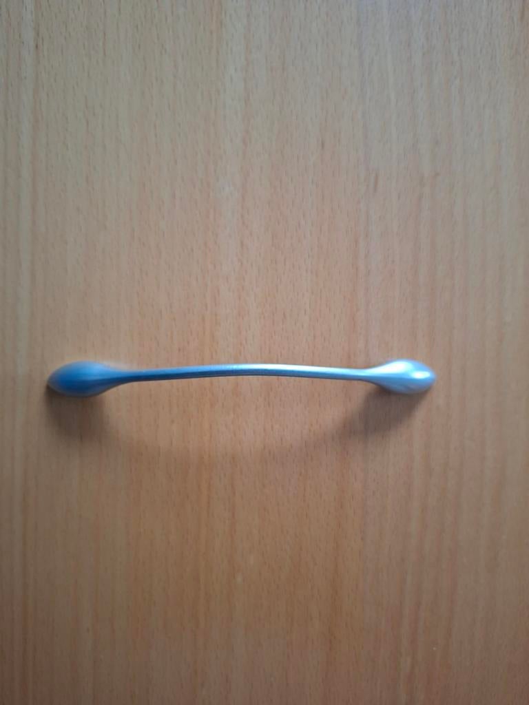 10x Kastdeurgreep 12.8 cm hartafstand - Modern Design, Ophalen of Verzenden, Gebruikt, Overige materialen, Overige typen