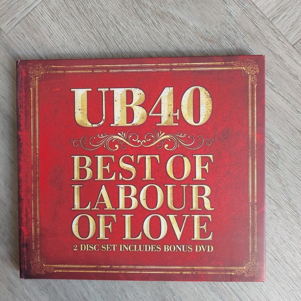 DVD/CD Trifold Cardboard Sl./ UB40 / Best Of Labour Of Love, Reggae, Ophalen of Verzenden, Bonusmateriaal, Verzamelalbum