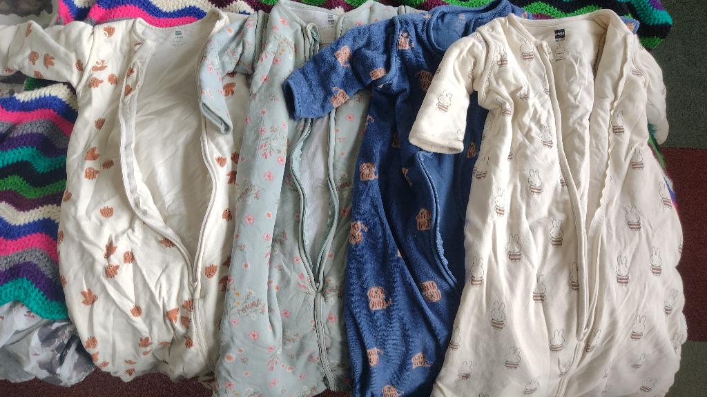 baby slaapzakken maat 68-80, Ophalen, Gebruikt, 70 tot 85 cm, Slaapzak