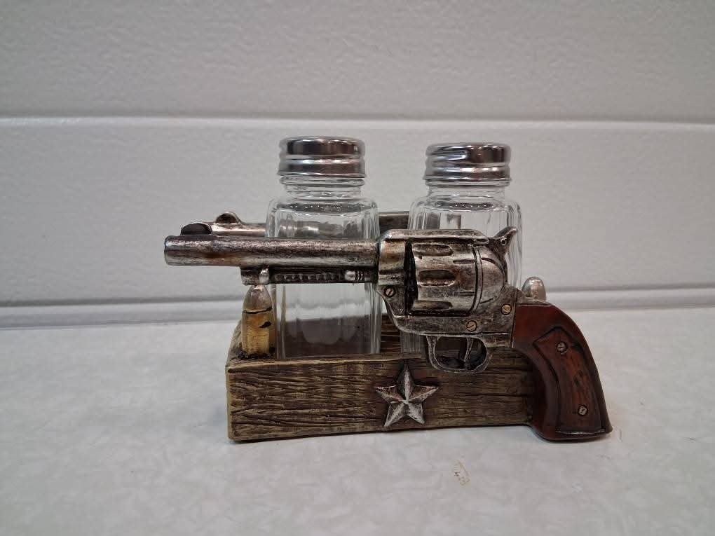 Peper en zout stel met pistolen, country/western., Ophalen of Verzenden, Nieuw