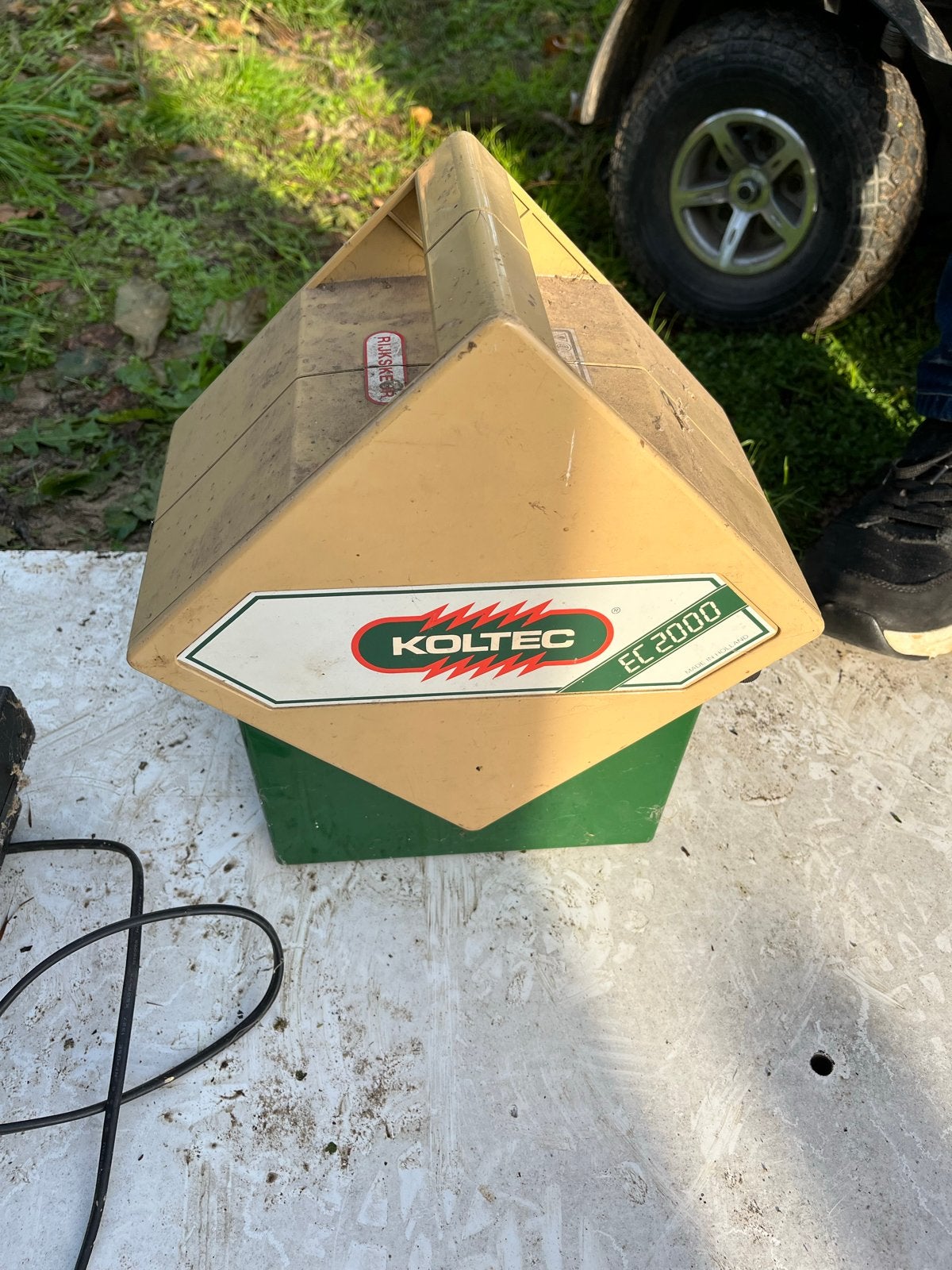 Koltec EC 2000 schrikdraadapparaat