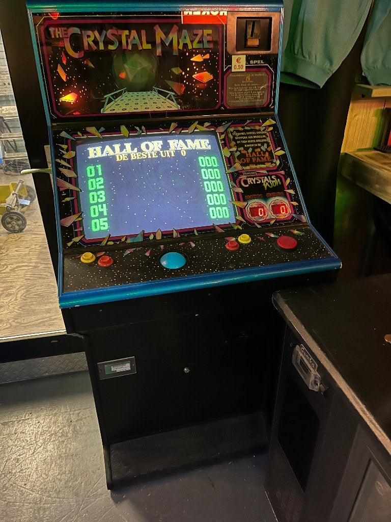 Speelautomaat "Crystal Maze", Verzamelen, Gebruikt, Euro, Ophalen, Met sleutels