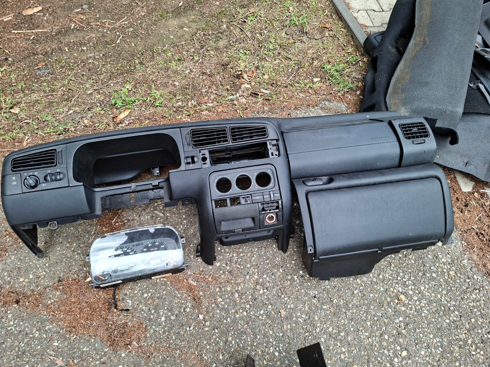 VW Golf MK3 Cabrio GTI Dashboard en verschillende onderdelen, Auto-onderdelen, Ophalen of Verzenden, Gebruikt, Volkswagen