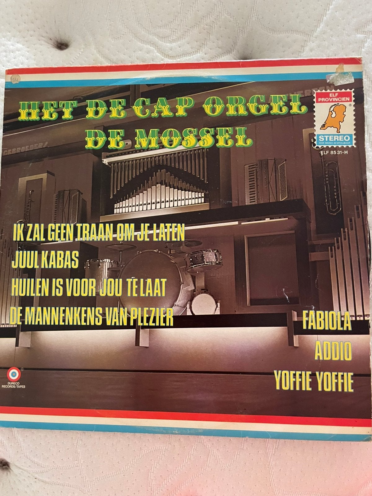 Het de cap orgel de mossel, Ophalen, Overige formaten, Zo goed als nieuw, Inclusief binnenhoes