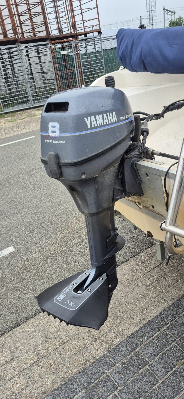 Yamaha 8 PK four stroke buitenboordmotor ELECTRISCHE Start, Eén persoon, Overige typen