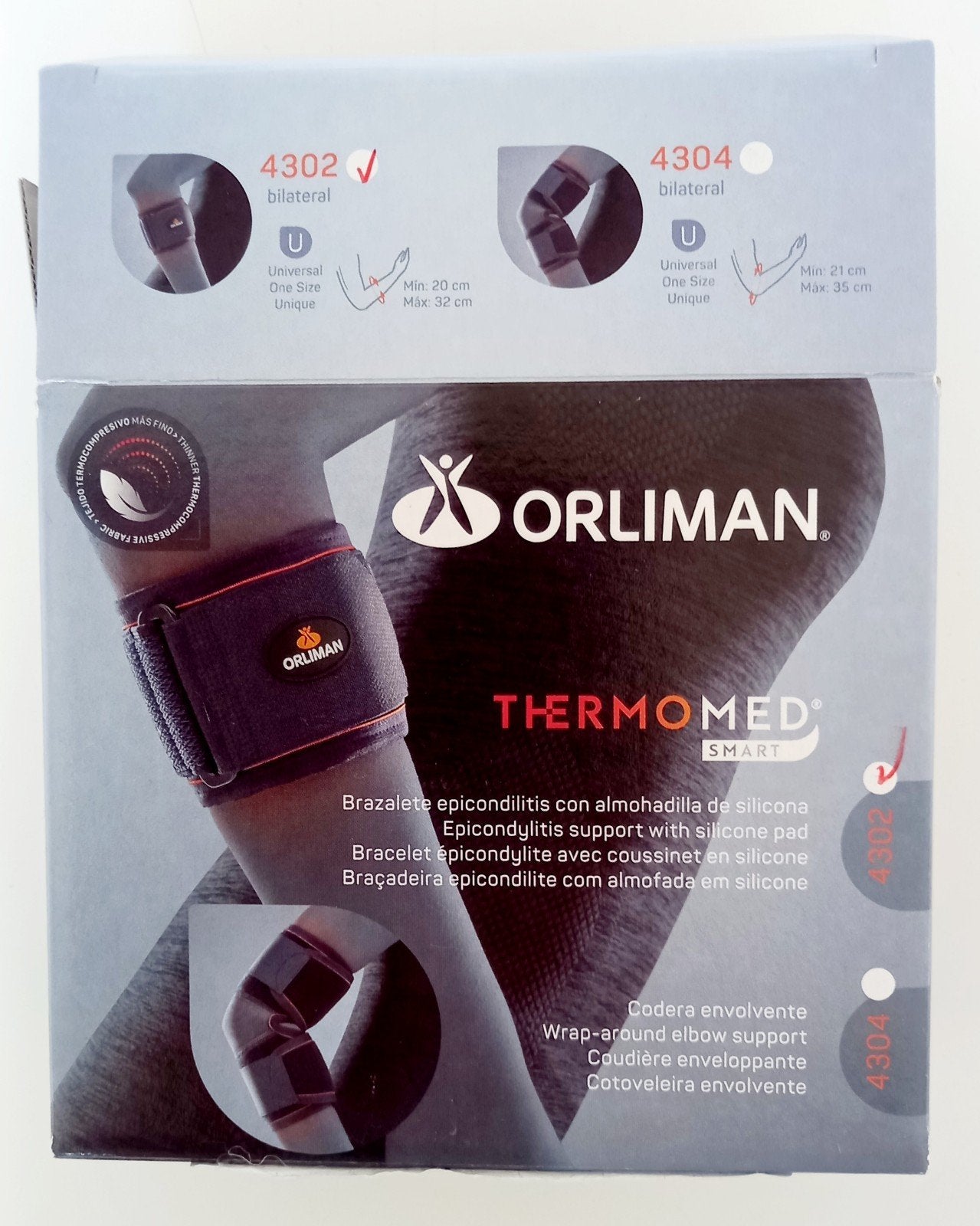 Thermomed/Orliman Tennisarmband met pelotte universeel, Ophalen of Verzenden, Nieuw, Overige typen