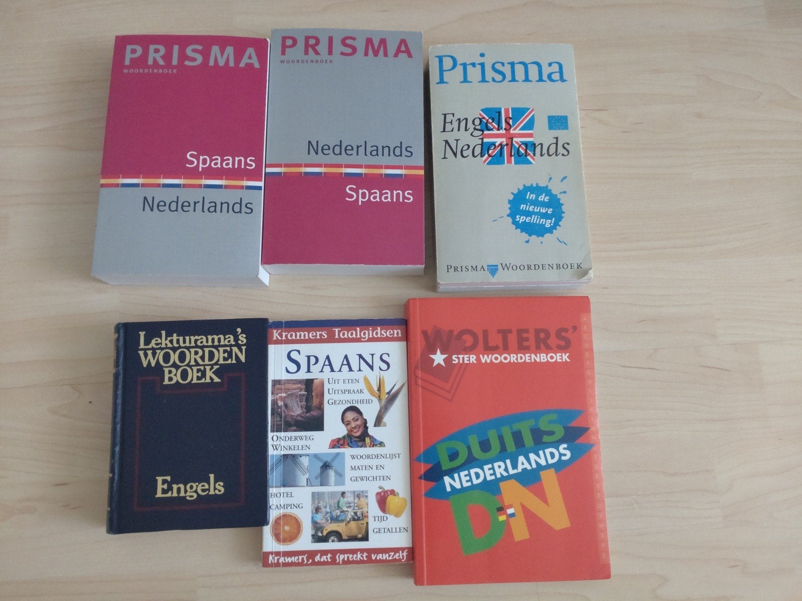 Diverse woordenboeken, Ophalen, Gelezen, Prisma of Spectrum