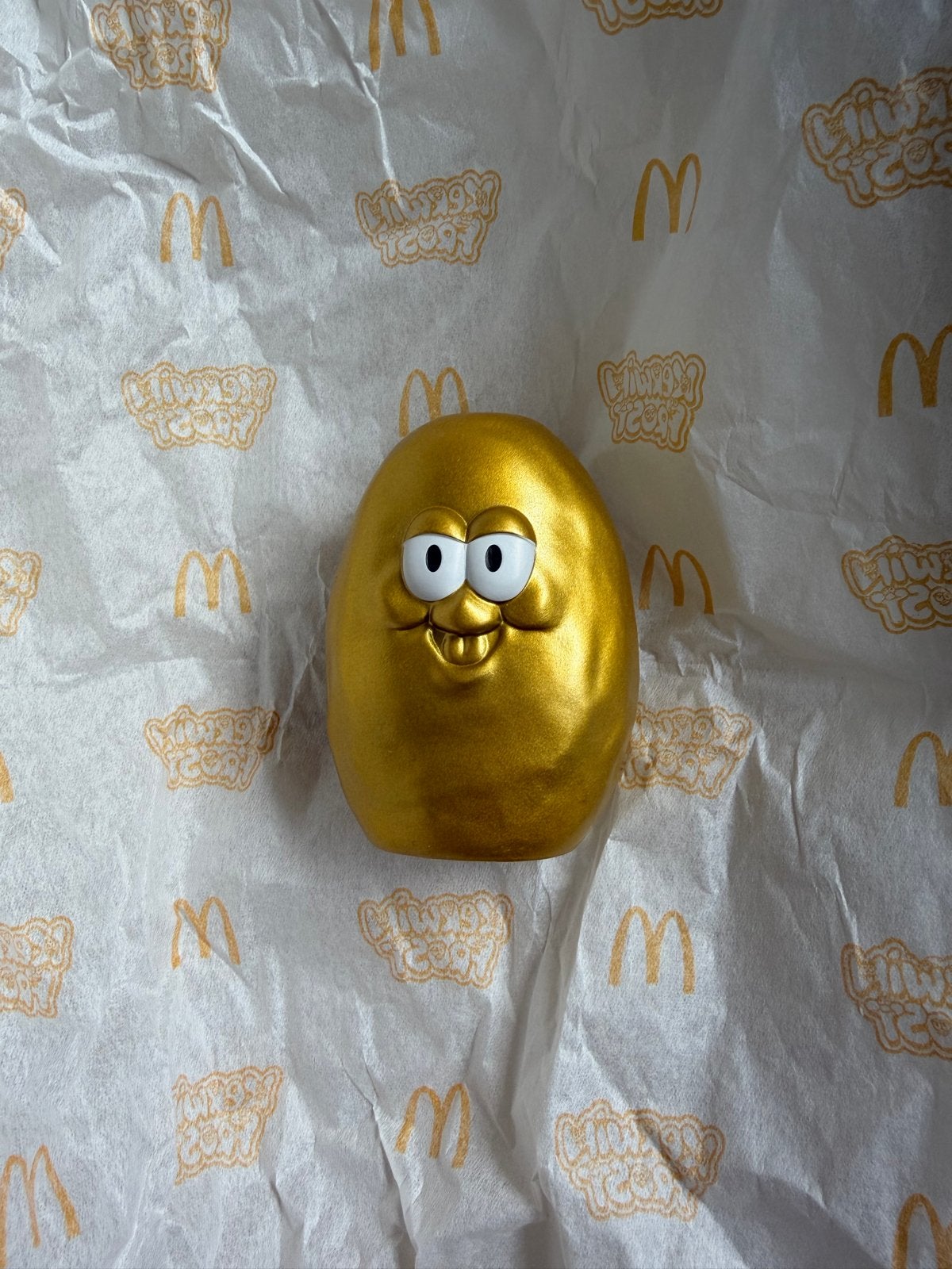 McDonald's McNugget Legend Gouden Figuur en Kaart, Verzamelen, Ophalen of Verzenden, Nieuw