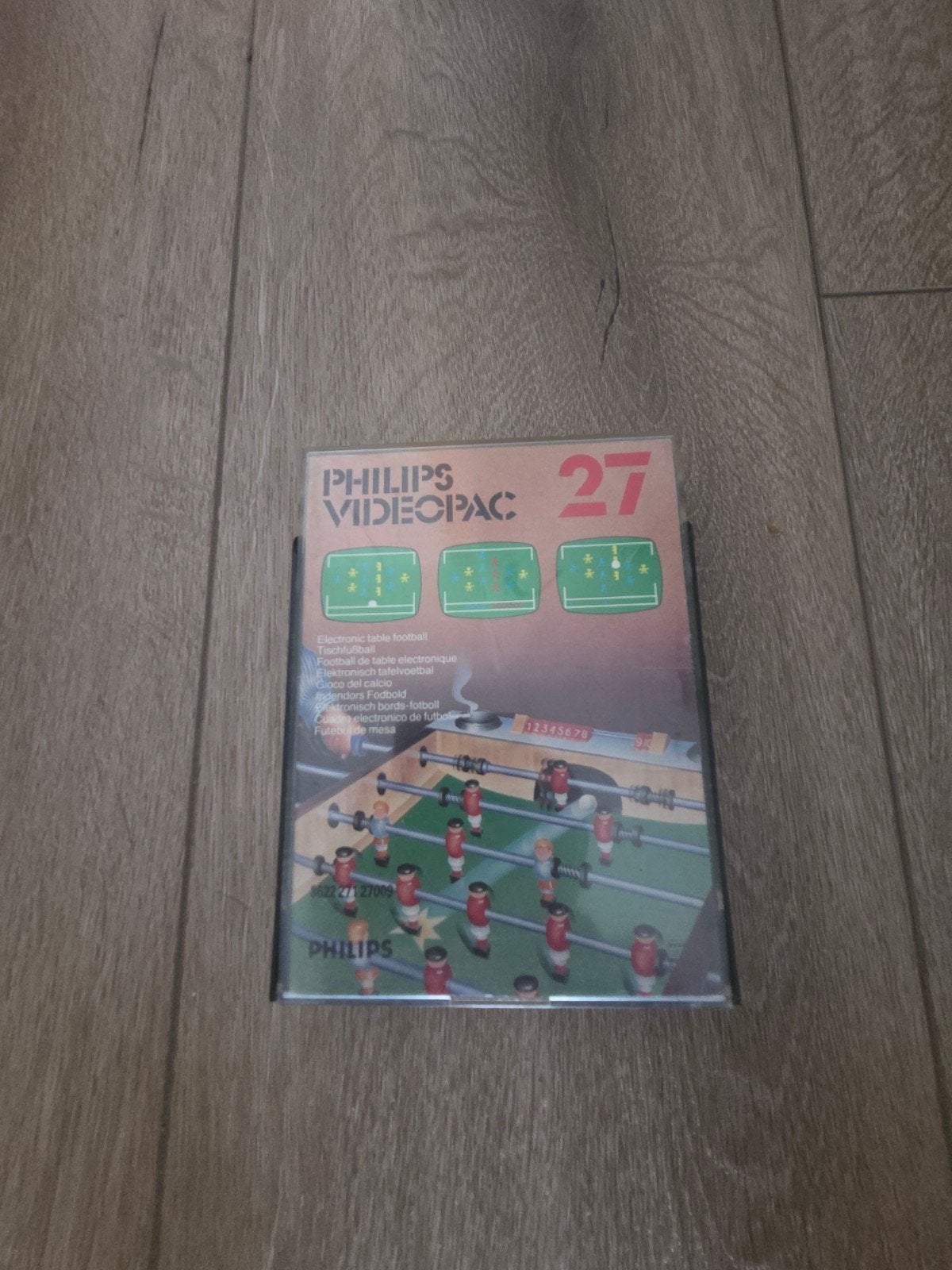 Philips Videopac 27 - Elektronisch Tafelvoetbal, Gebruikt, 2 spelers, Eén computer, Ophalen of Verzenden