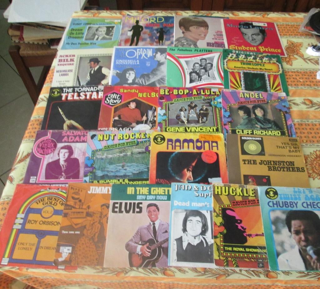 47 Vinyl Singles - Oldies van de jaren 60, Single, Ophalen of Verzenden, Zo goed als nieuw, Pop