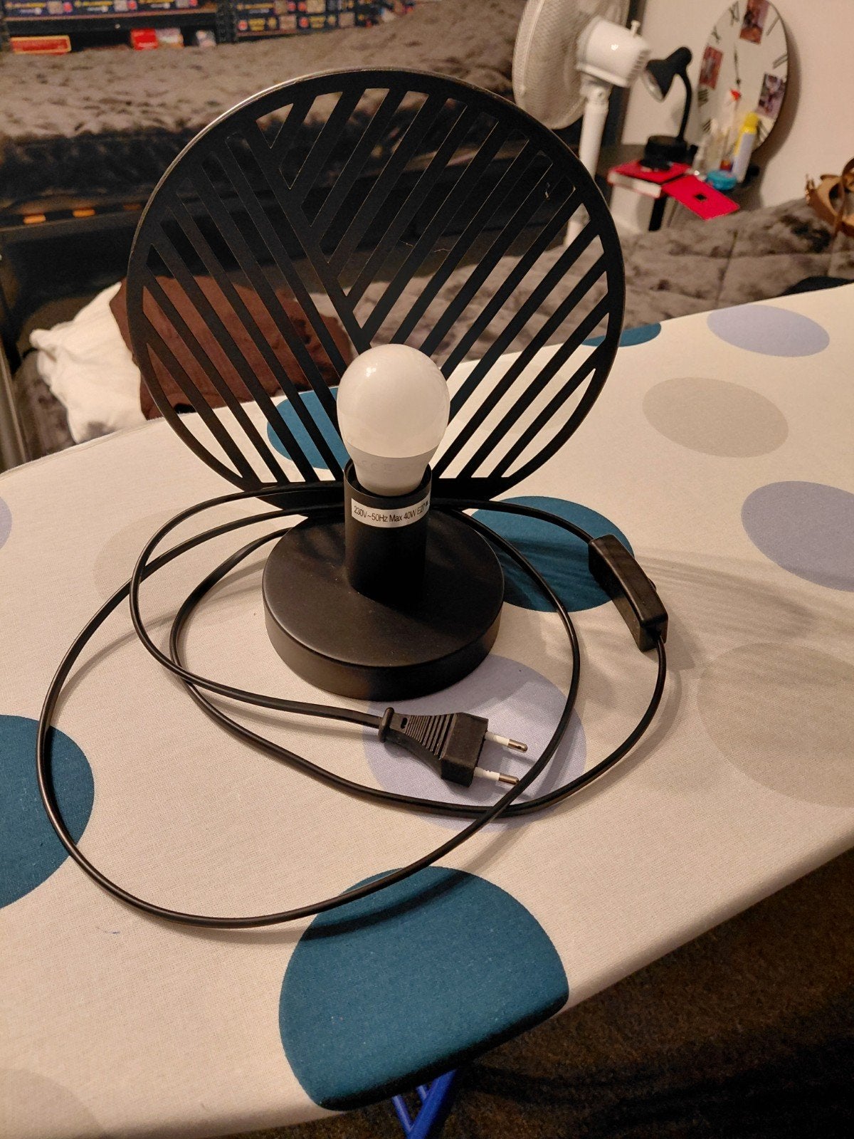 dressoir lamp., Ophalen, Zo goed als nieuw, Plafondventilator