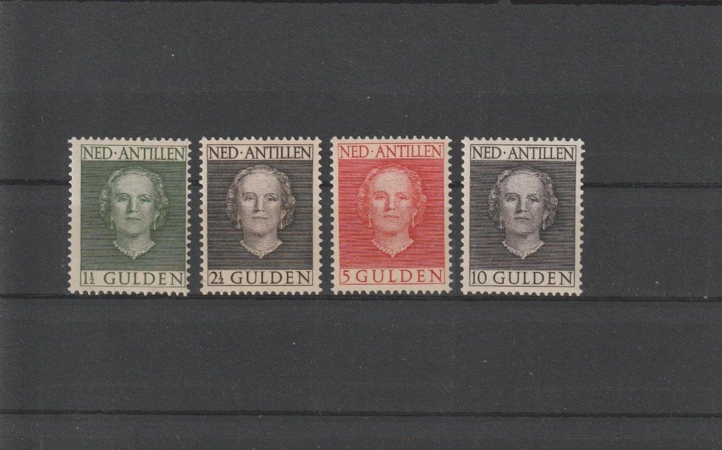 Nederlandse Antillen 1950, NVPH 230 t/m 233, Postfris., Ophalen of Verzenden, Postfris