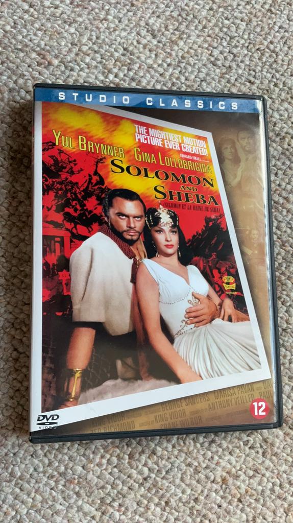 SOLOMON and SHEBA., Cd's en Dvd's, Ophalen of Verzenden, Zo goed als nieuw, 1940 tot 1960, Actie en Avontuur