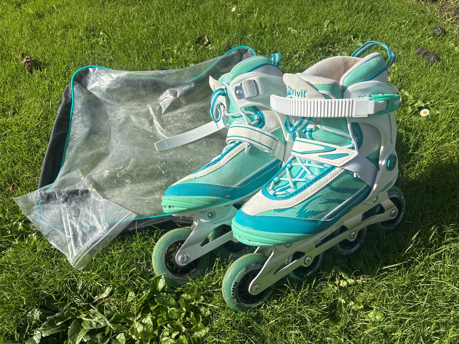 Crivit Inline Skates - Verstelbaar en Zo Goed als Nieuw, Overige merken, Verstelbaar, Kinderen, Ophalen of Verzenden