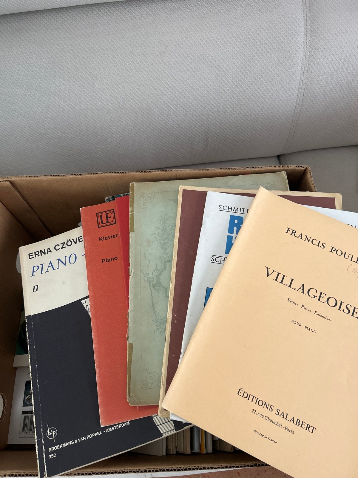 Grote collectie bladmuziek voor diverse instrumenten, Ophalen, Gebruikt, Klassiek, Les of Cursus