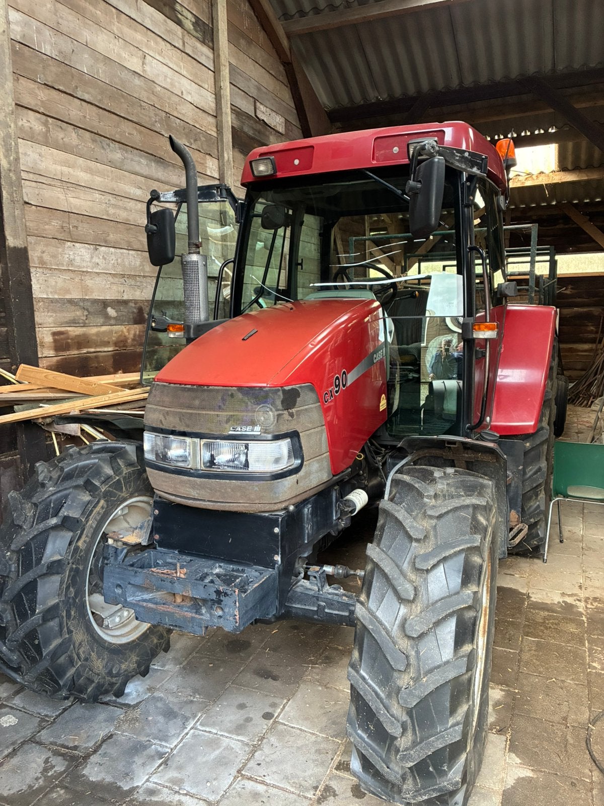 Case CX90 Tractor uit 2001, Ophalen, Gebruikt, Case IH, 7500 tot 10000