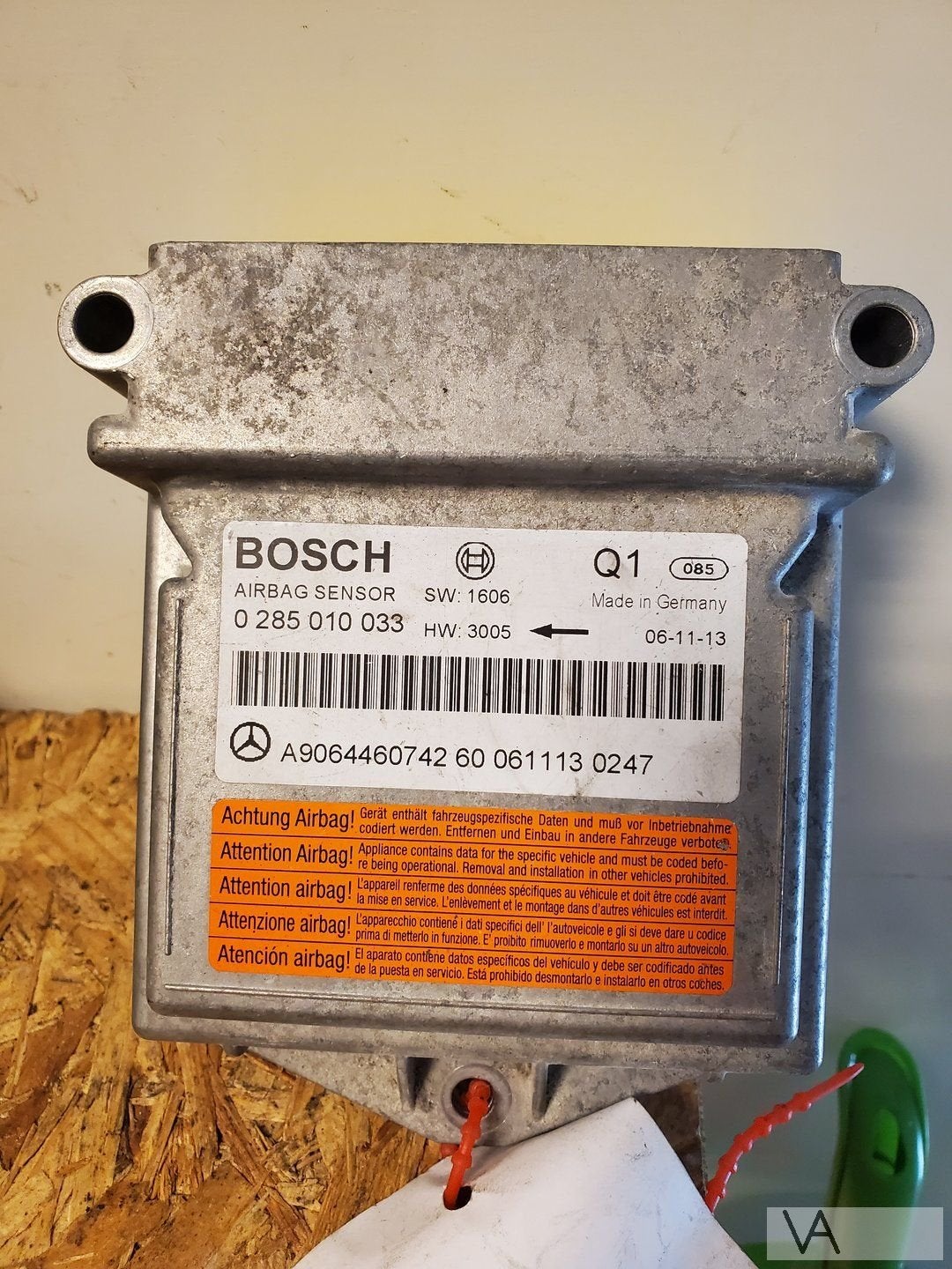 Mercedes Sprinter W906 Vito W639 airbag module a9064460742, Gebruikt, -, Ophalen of Verzenden, -