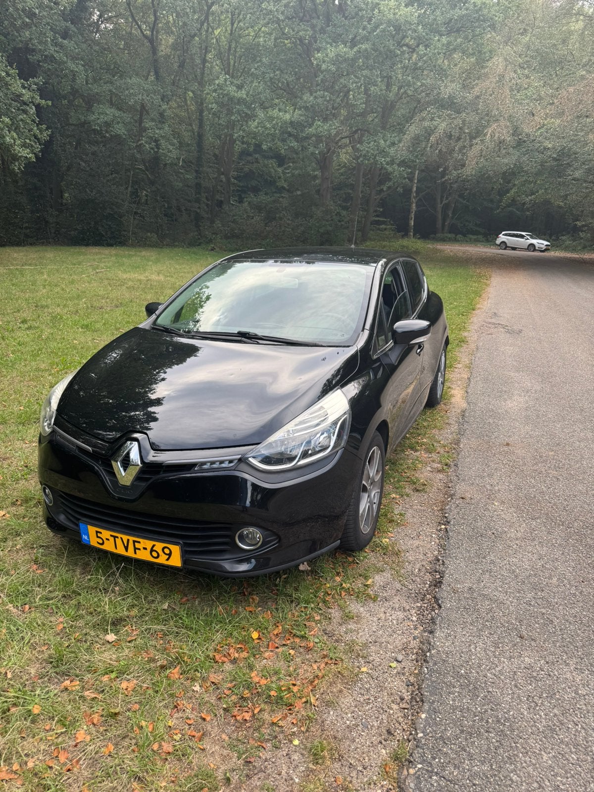 Renault Clio 0.9 TCE 66KW 5-DRS 2014 Zwart, Voorwielaandrijving, 898 cc, 40 €/maand, 540 kg