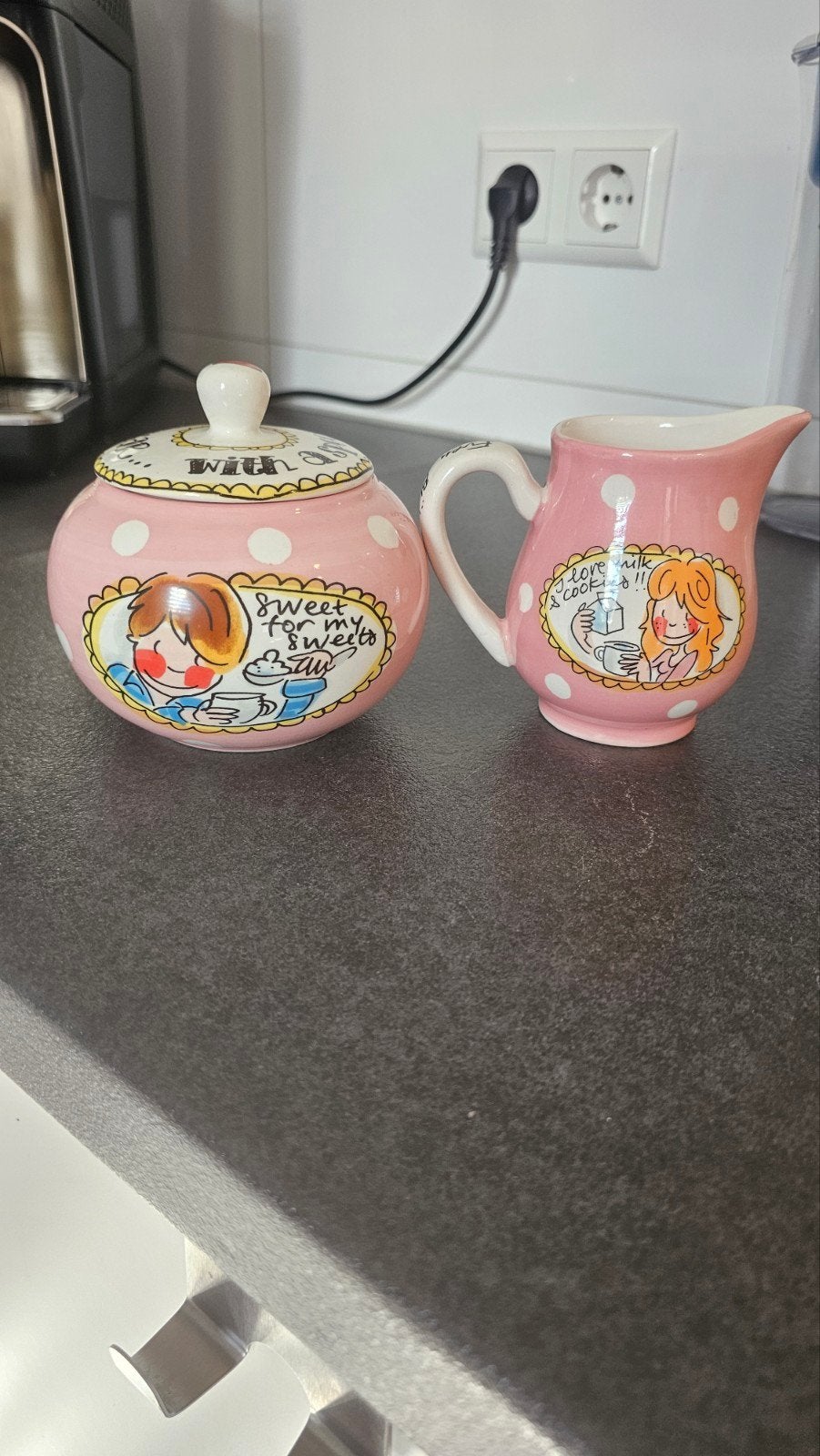 Blond Amsterdam Melkkannetje en Suikerpot, Blond Amsterdam, Overige typen, Ophalen of Verzenden, Zo goed als nieuw