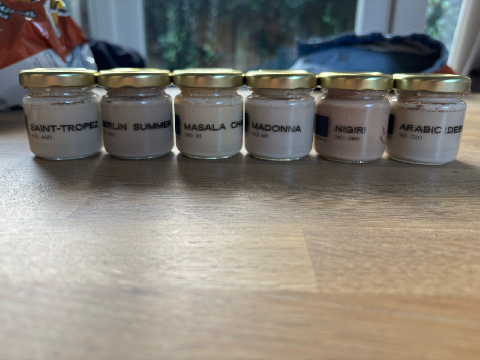 Lab paint tester potjes in diverse kleuren, Overige kleuren, Ophalen of Verzenden, Minder dan 5 liter, Verf