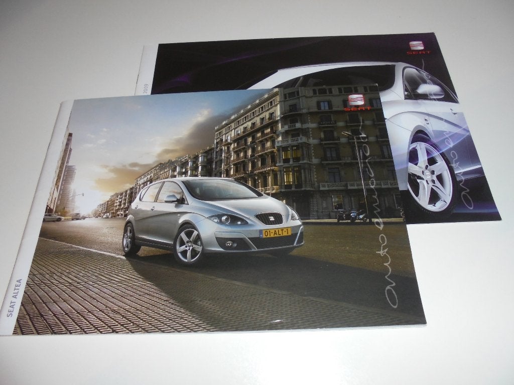 brochure Seat Altea  2009, Ophalen of Verzenden, Nieuw, Overige merken