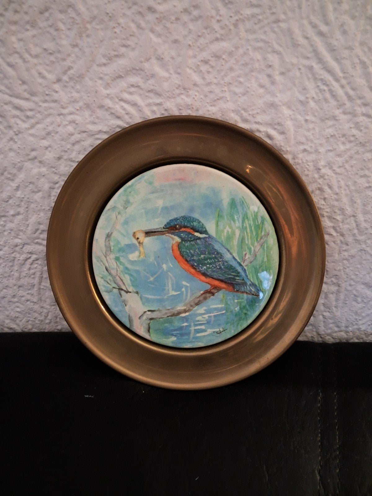 Berendsohn Schaal IJsvogel - Limited Edition Keramiek, Ophalen of Verzenden