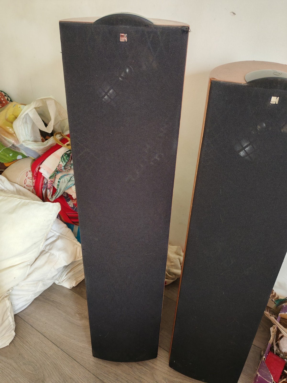 KEF IQ7 en IQ9 Vloerstaande Luidsprekers, Audio, Tv en Foto, Luidsprekers, Vloerstaande luidspreker, Gebruikt, Ophalen, 150 watt of meer