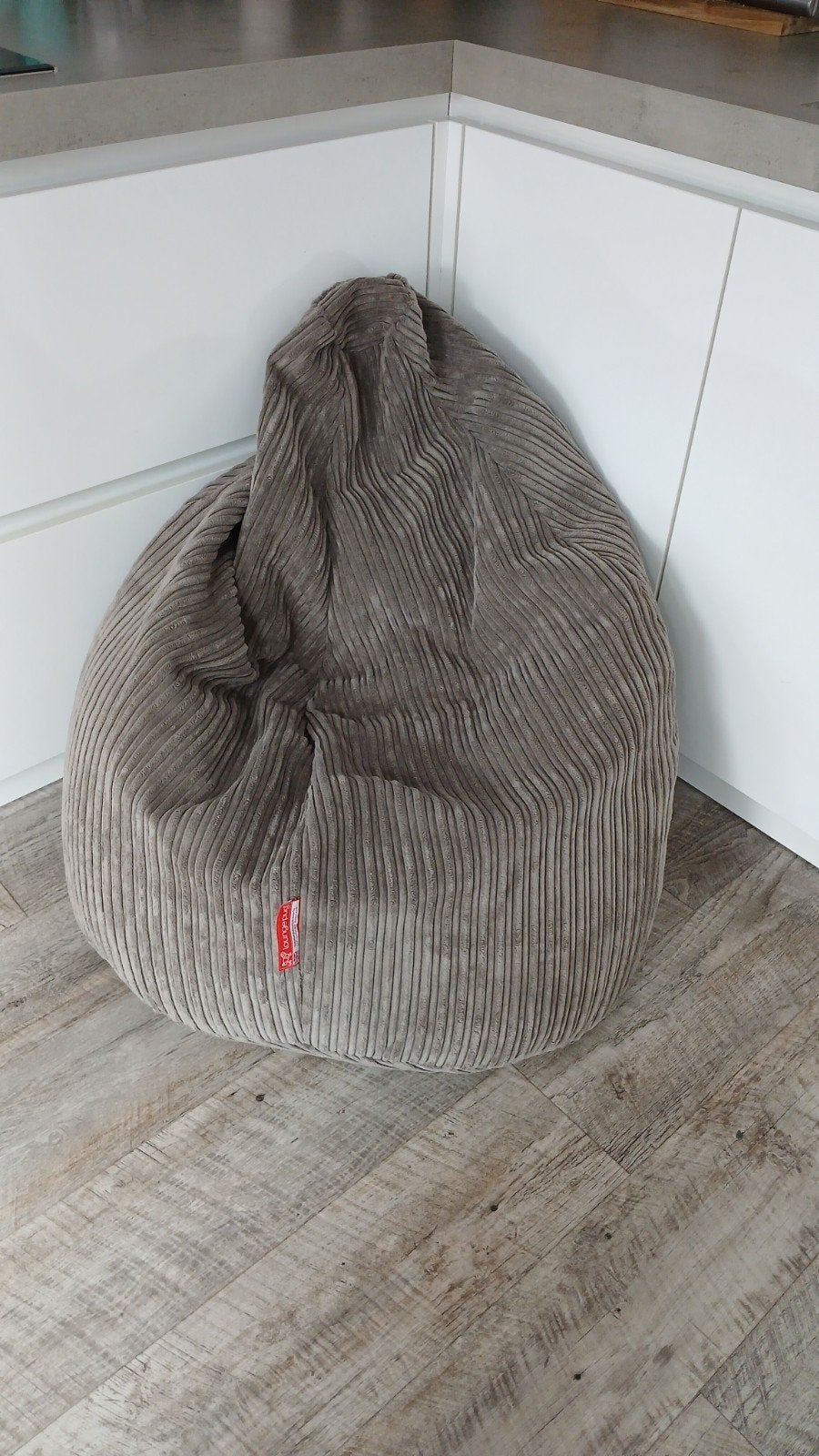 2 zitzakken lounge pug, Ophalen, Zo goed als nieuw, Bruin, Zitzak