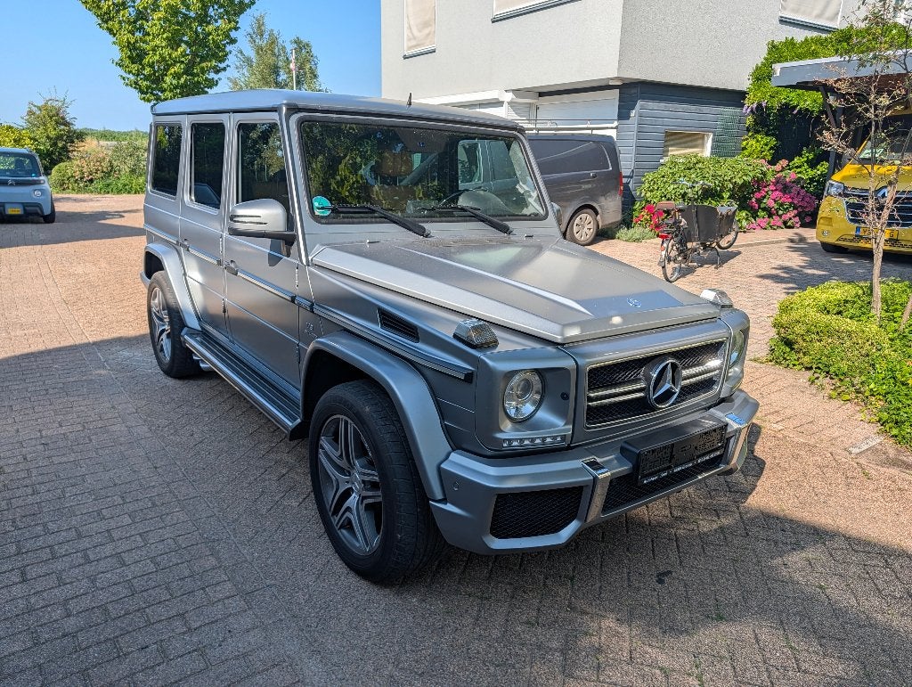 Rijklaar: Mercedes G63AMG uit 2012, Automaat, G-Klasse, Elektrische ramen, Leder