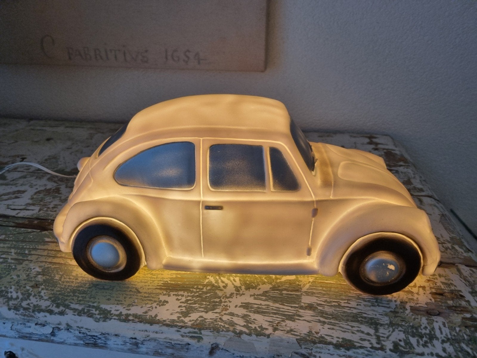 Vintage lamp Volkswagen Kever, Ophalen of Verzenden, Auto, Overige merken