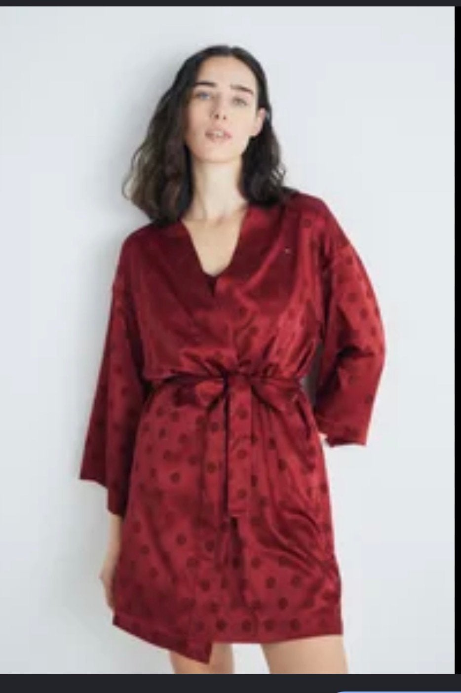Tommy hilfiger kimono -badjes s/36, Kleding | Dames, Pyjama's, Ophalen of Verzenden, Zo goed als nieuw, Maat 36 (S)