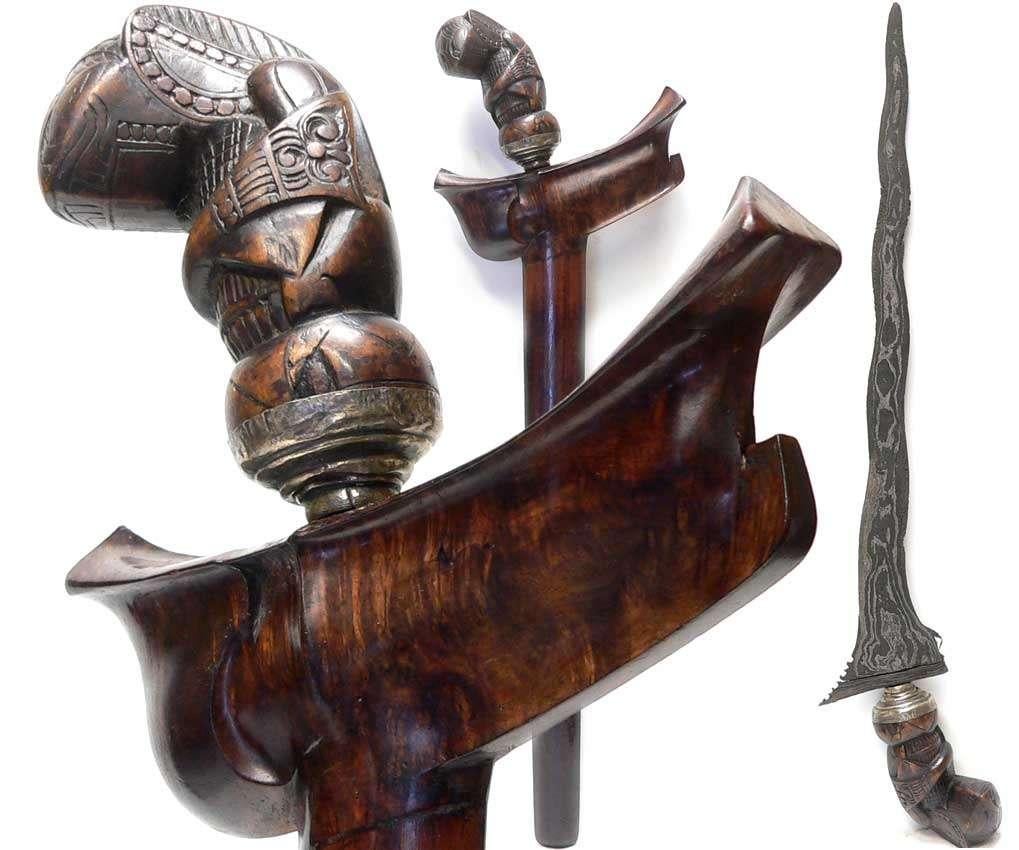 Palembang keris uit Sumatra ks24 silat Indie kris Krissen, Antiek en Kunst, Ophalen of Verzenden