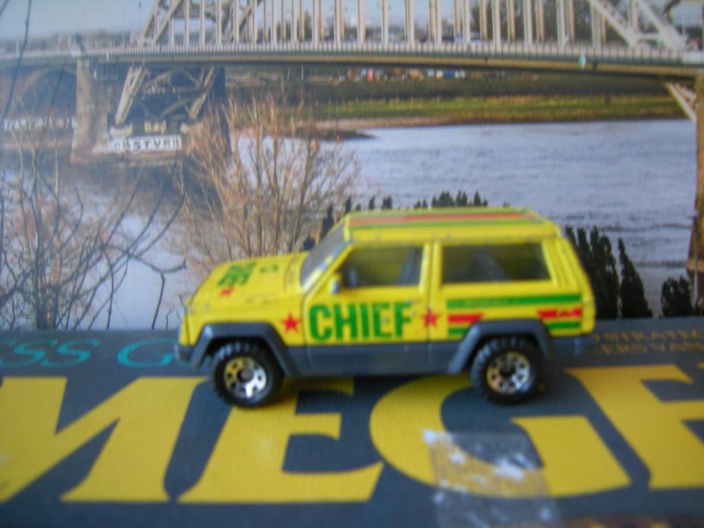 matchbox 1986  jeep cherokee  van BP, Ophalen of Verzenden, Gebruikt, Auto