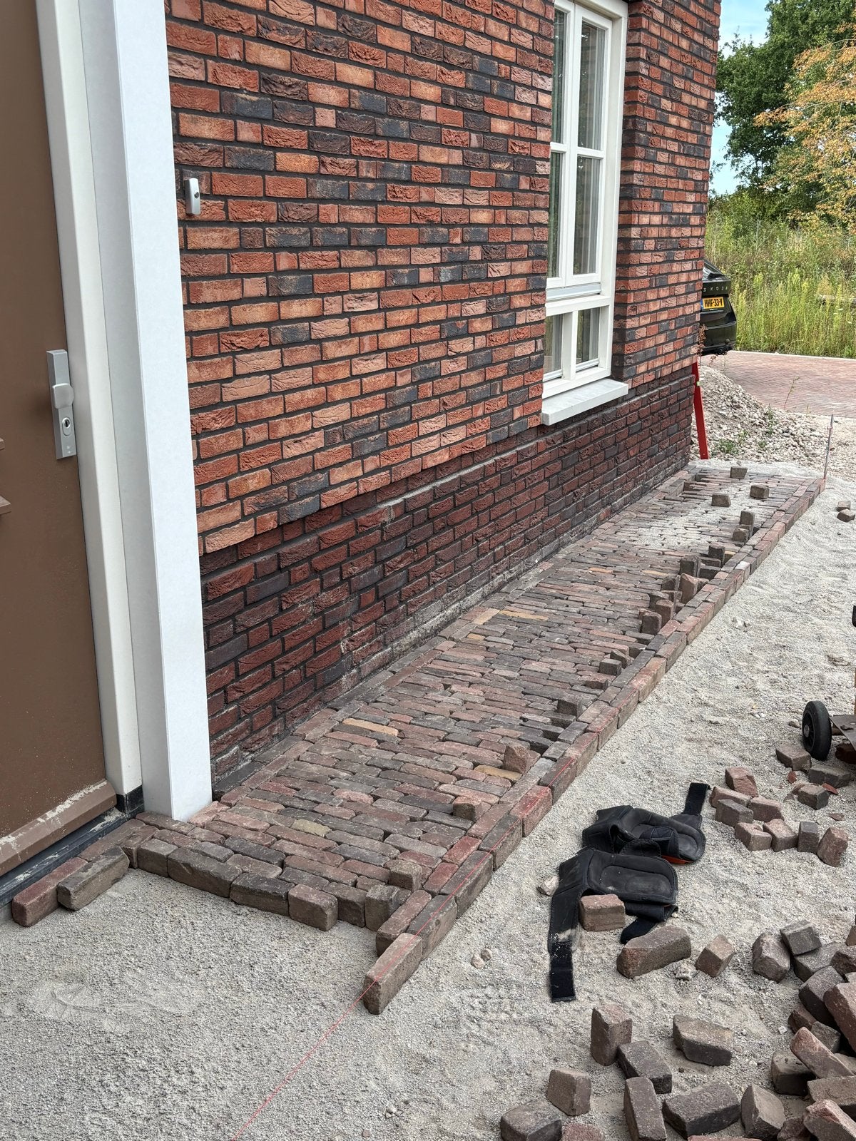 Oude waaltjes in diverse formaten (ca. 10-15m2), Tuin en Terras, Ophalen, Gebruikt, Keramiek, Klinkers