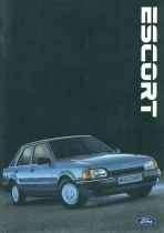 Ford Escort 3 brochure/auto folder '81 82 83 84 86 87 89 '90, Boeken, Ophalen of Verzenden, Ford